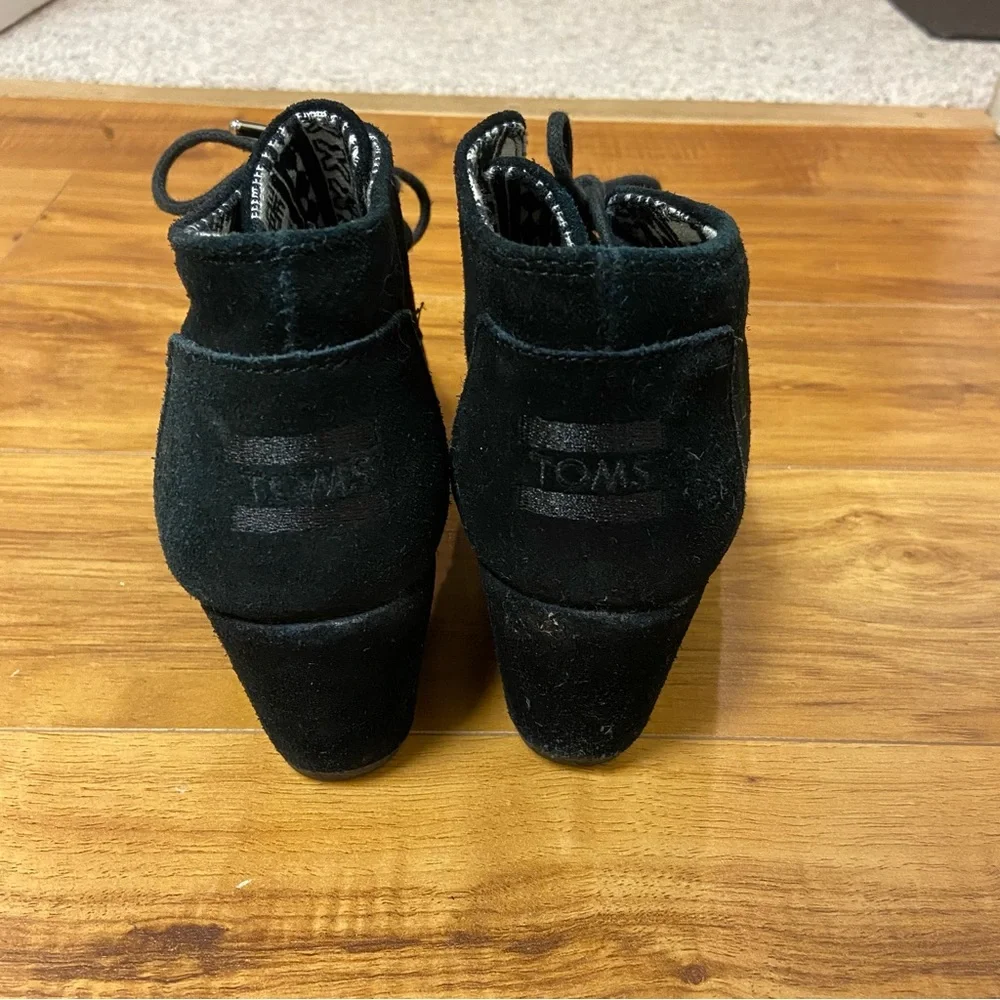 TOMS Suede Booties